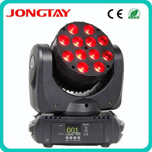 Cree led 12pcs 12W RGBW 4in1 Beam Moving Head 3