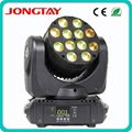 Cree led 12pcs 12W RGBW 4in1 Beam Moving Head 4