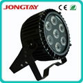 7pcs Slim RGBWA-UV 6 in 1 Led Par Light 1