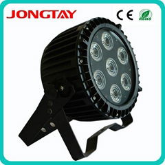 7pcs Slim RGBWA-UV 6 in 1 Led Par Light