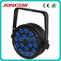 18pcs*10W RGBW 4 in 1  Slim Led Par Light