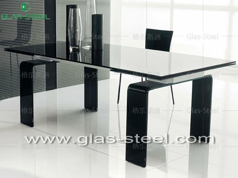 玻璃傢具多功能餐桌 3