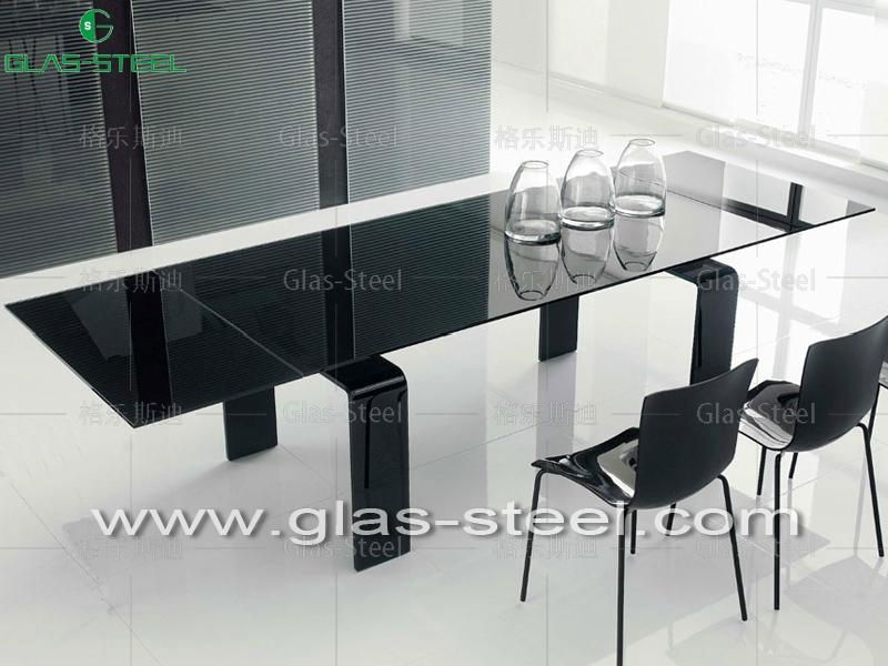 玻璃傢具多功能餐桌 4