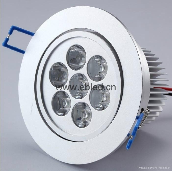 Wholesale 7W High Quality LED Downlight 700lm 85~265V 3Year Warranty CE ROHS