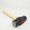 2lb-20lb Carbon Steel Sledge Hammer with Wooden Handle 3