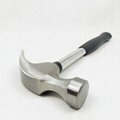 12oz American Type Steel Tubular Handle Claw Hammer  3