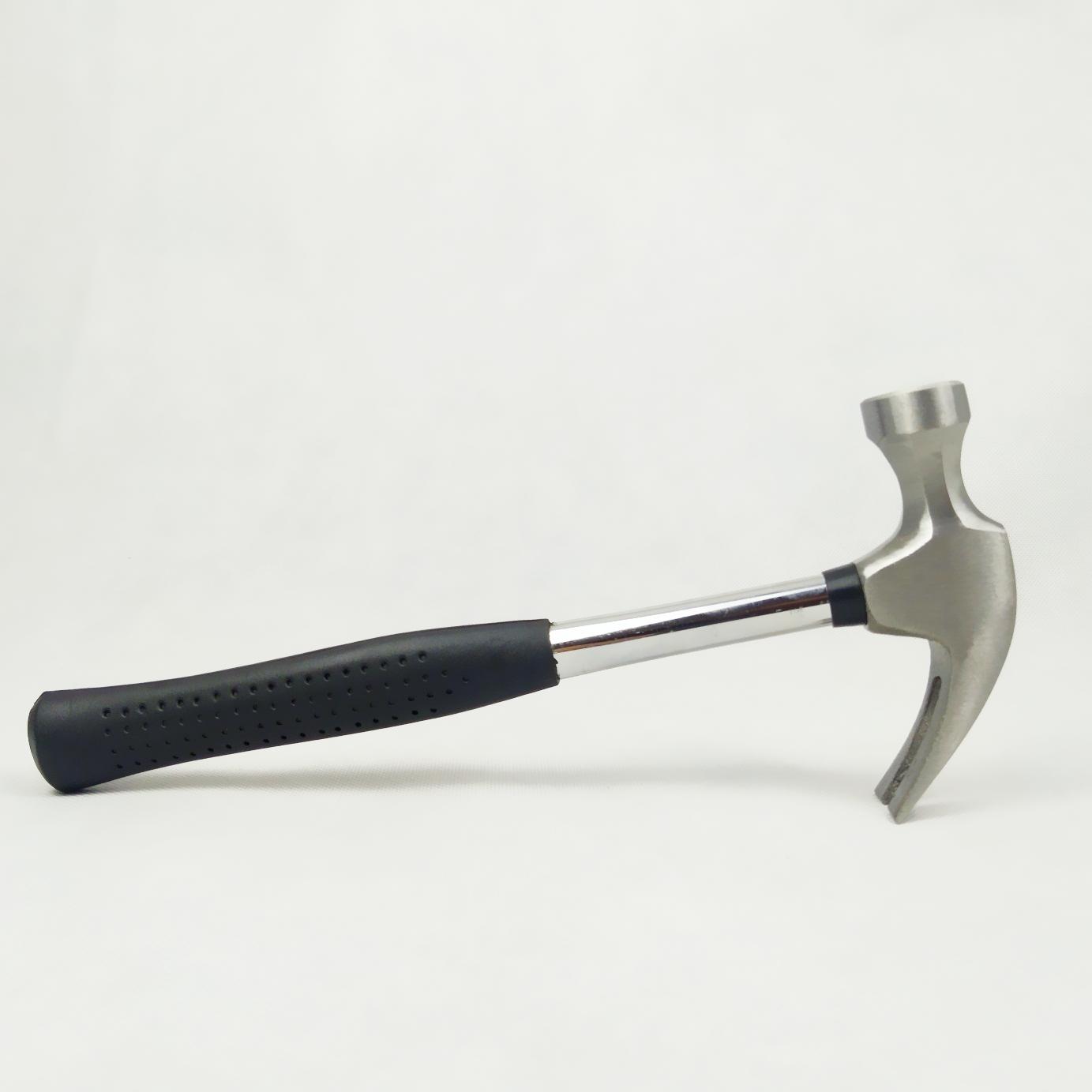 12oz American Type Steel Tubular Handle Claw Hammer XL0022 HAOKE
