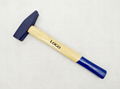  Hand working Tools 600G Carbon Steel Machinist Hammer with wooden handle