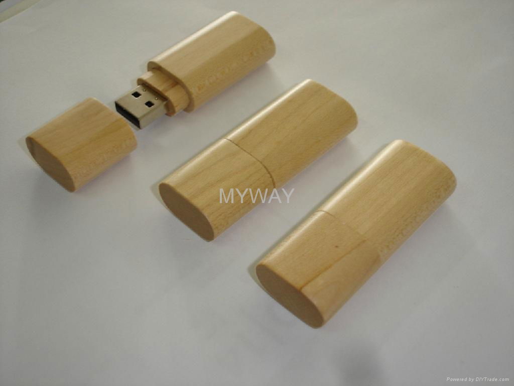 eco friendly wooden usb memory stick with custom logo 3