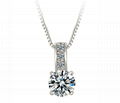 Star Zircon Stone Pendent Fashion Women Necklace Wholesale cheap