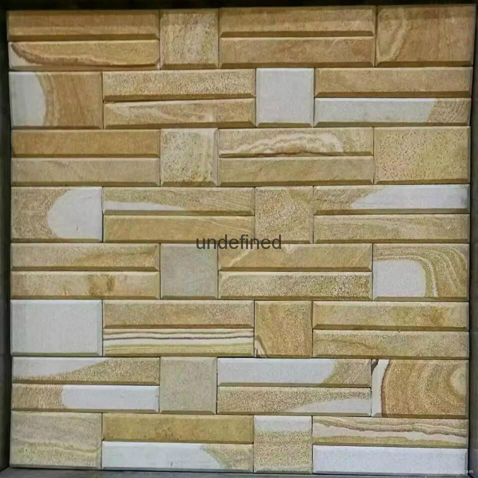 stacked stone panel culture stone for wall cladding  4