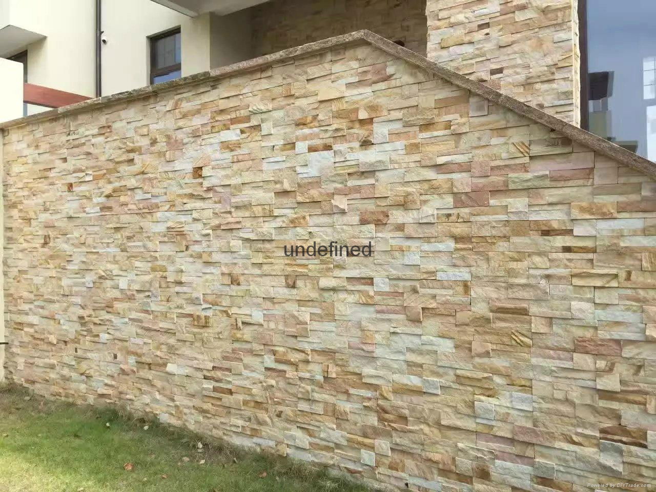 stacked stone panel culture stone for wall cladding  5