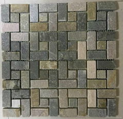 natural stone mosaic slate tile