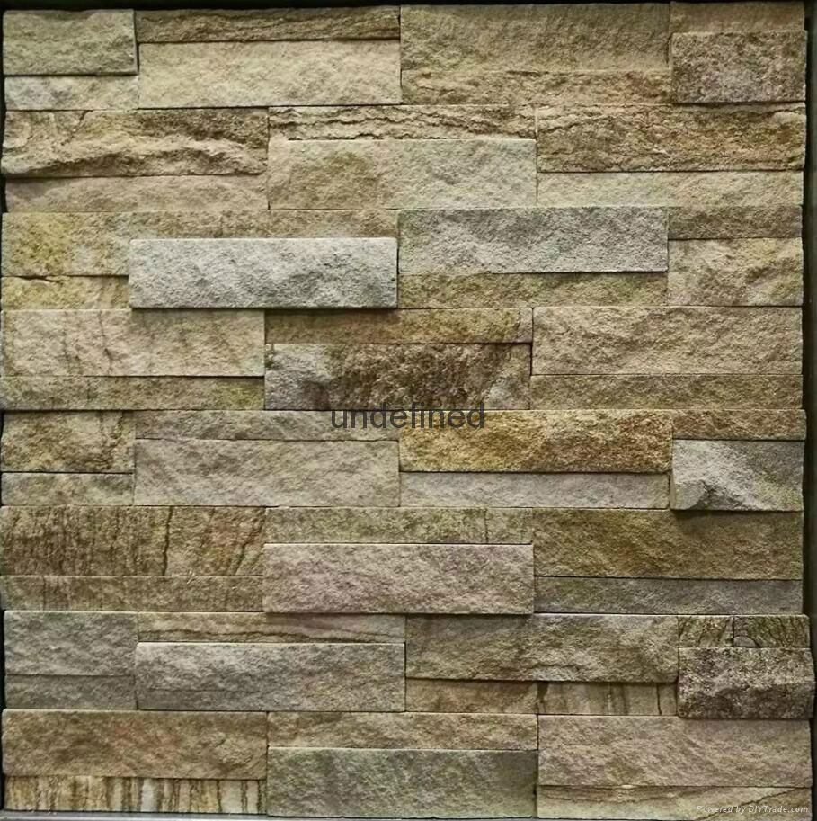 Natural slate cultured stone for wall decoration  4