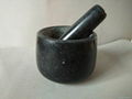 granite and marble stone pestle and mortar  2