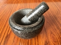 granite and marble stone pestle and