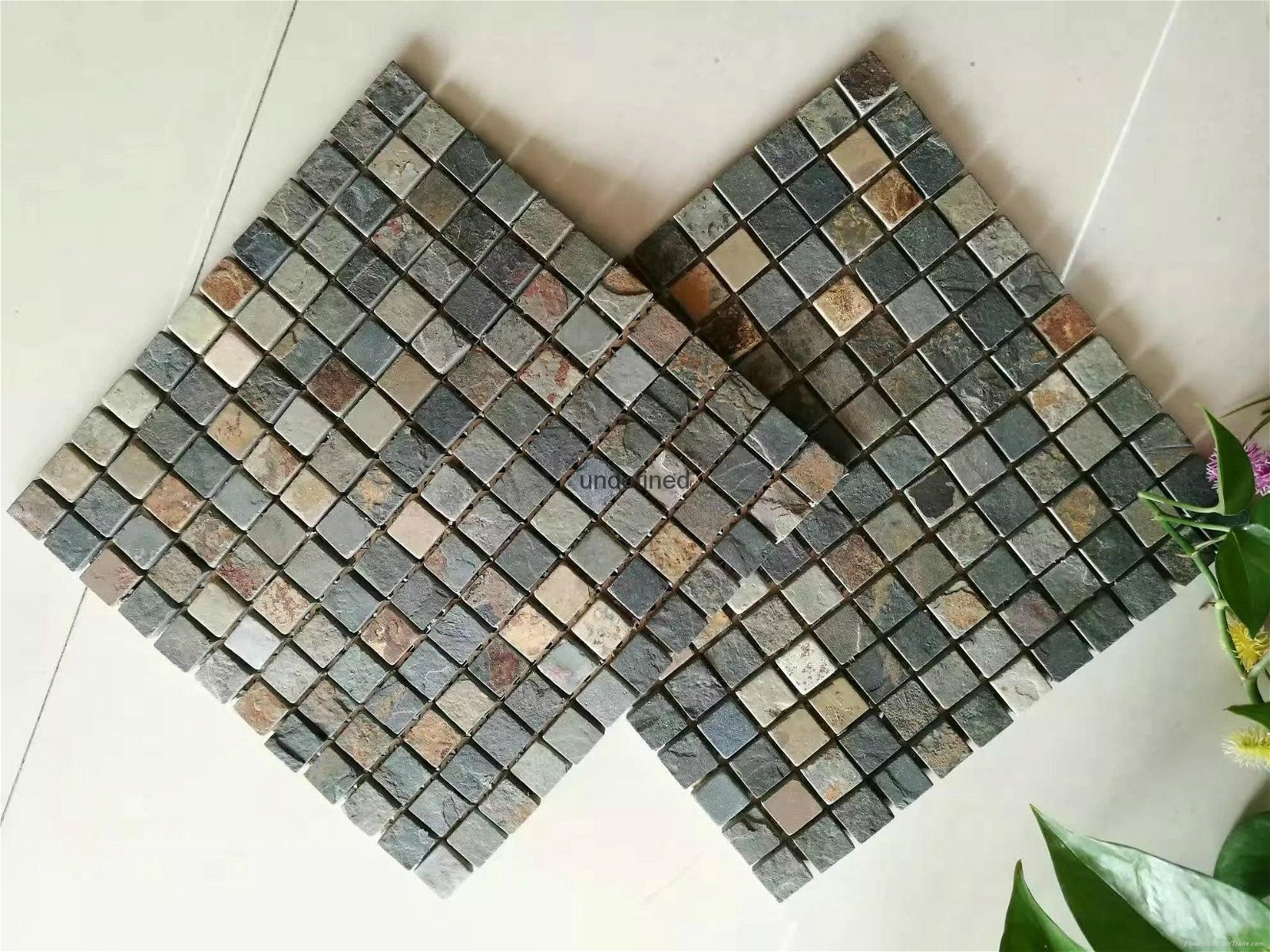 natural mosaic slate stone tile 5