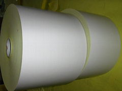 cast coated adhesive paper