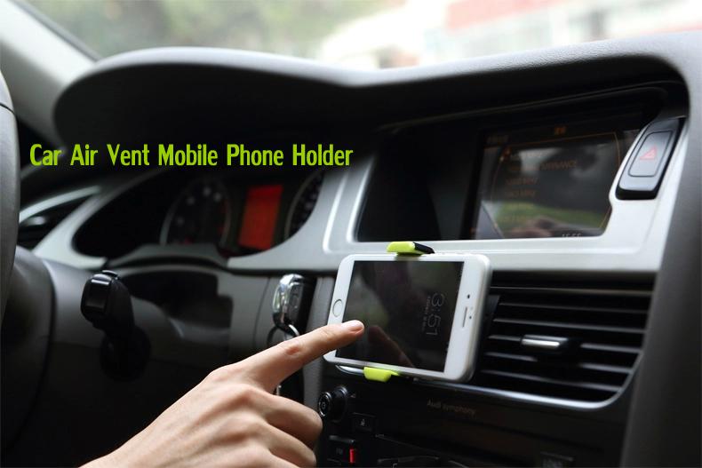 mini car air vent phone holder for iphone samsung all universal phone car holder 5