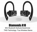 TWS Dual Bluetooth Earbuds Wireless True Wireless Stereo Bluetooth Earphones 2