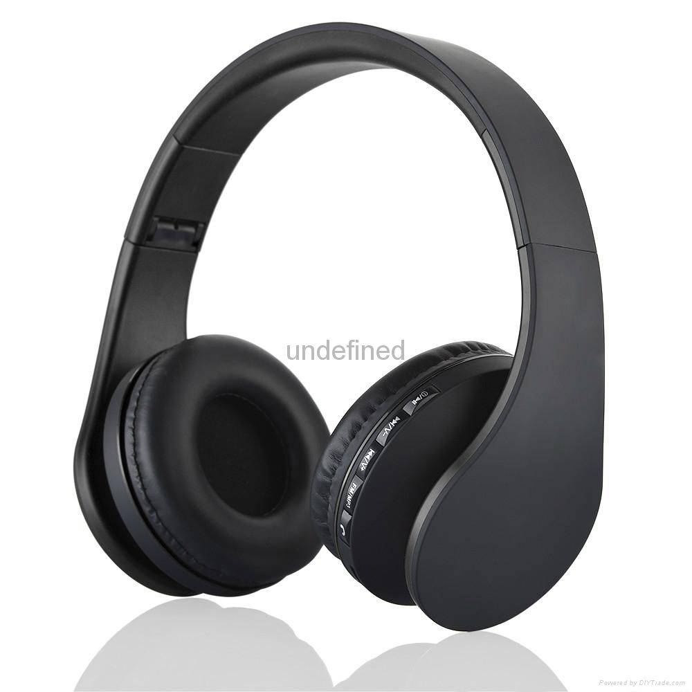 4in1 Stereo Bluetooth Wireless Headphones A2DP Bluetooth Headsets FM Radio TF Ca