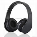 4in1 Stereo Bluetooth Wireless Headphones A2DP Bluetooth Headsets FM Radio TF Ca