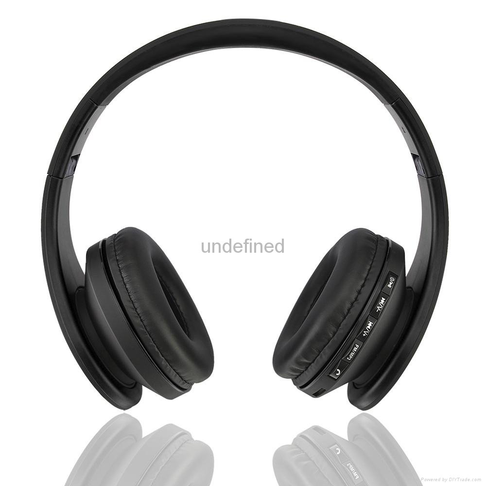 4in1 Stereo Bluetooth Wireless Headphones A2DP Bluetooth Headsets FM Radio TF Ca 4