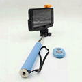 mobile bluetooth selfie stick extendable hand monopod 9