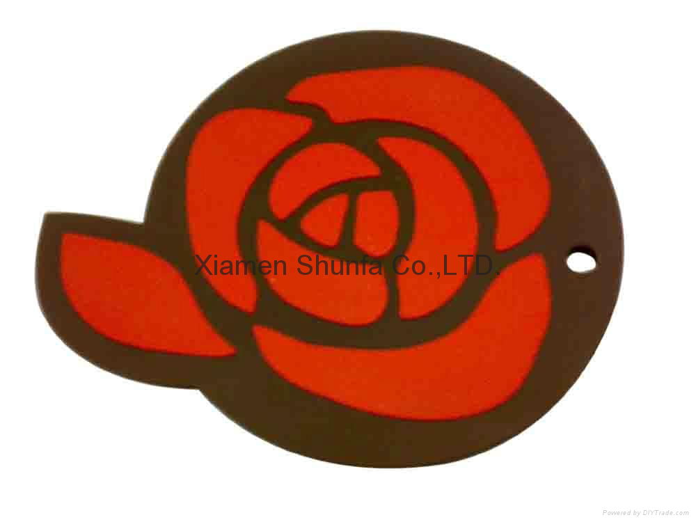 Rubber PVC Coaster 4