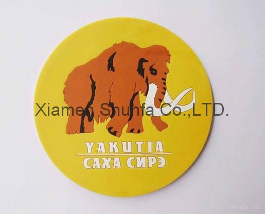 Rubber PVC Coaster 5