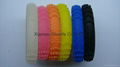 Fashion Funny Road Tire Silicone Wristband 2