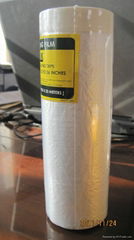 550mmx30m taped plastic drop film