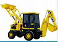 Rubber-tyred Backhoe loader passed ISO