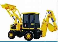 Rubber-tyred Backhoe loader passed ISO certificate 