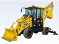 Popular constrcution machine Rubber-tyred Backhoe loader  1