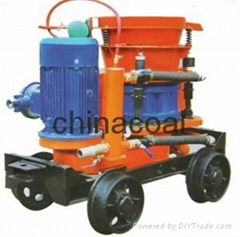 gunite machine