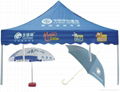 tent3x3,folding tent,umbrella.umbrella with ads