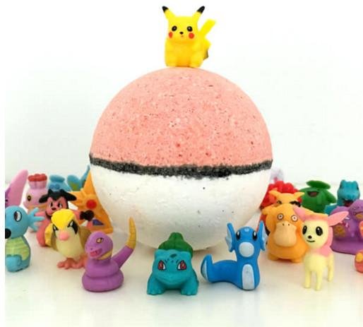 High Quality Private Label For Kids Bath Bombs with toy inside surprise gift  2