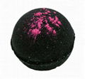 OEM  Bath Fizzer Suppliers High Quality Essential Oil black Bath Bomb  1