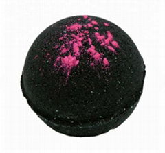 OEM  Bath Fizzer Suppliers High Quality Essential Oil black Bath Bomb 