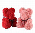 2018 Handmade Soap Flower Teddy Bear For Valentines Day Gifts 1