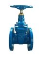 Non-rising stem resilient  seated gate  valve