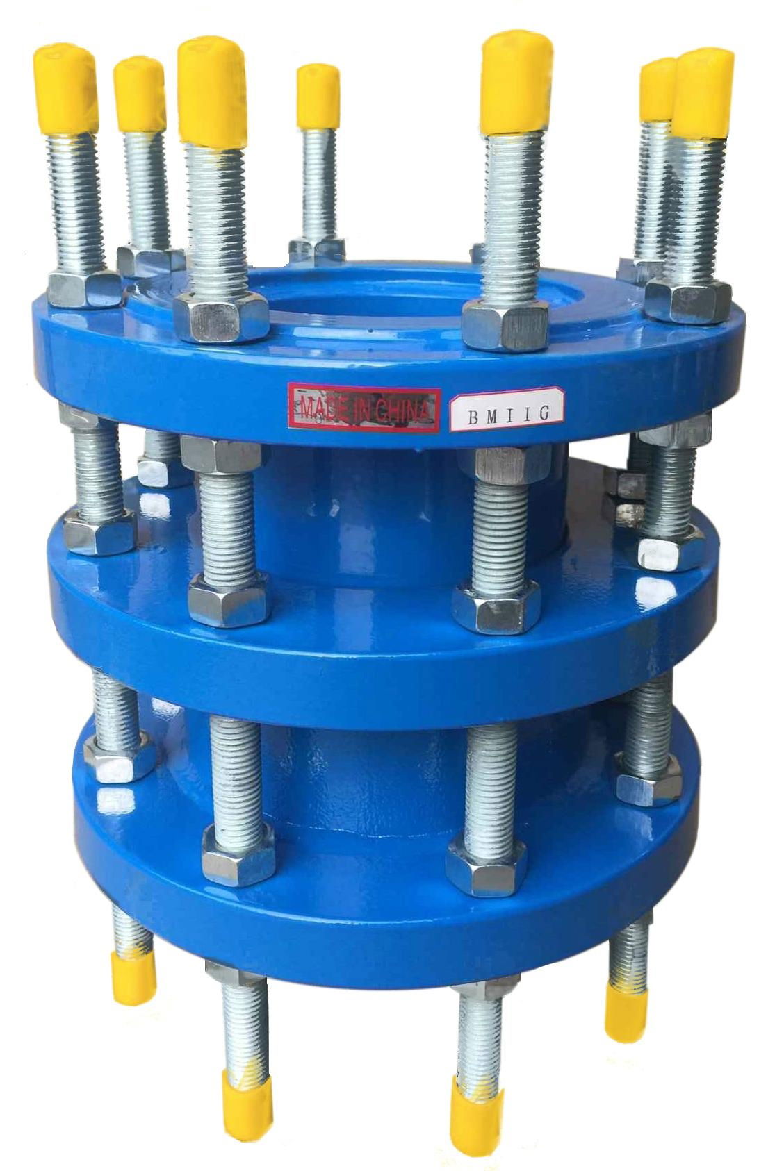 Double flange expansion joint