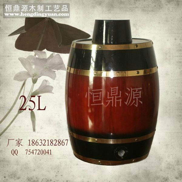 Stone home Zhuang Hengding source wood barrels 25L 3