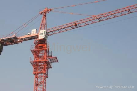 QTZ60(5010)--4t tower crane for construction 5