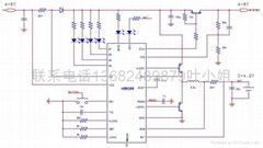 開關型單節鋰電池充電升壓放電控制芯片HB6266