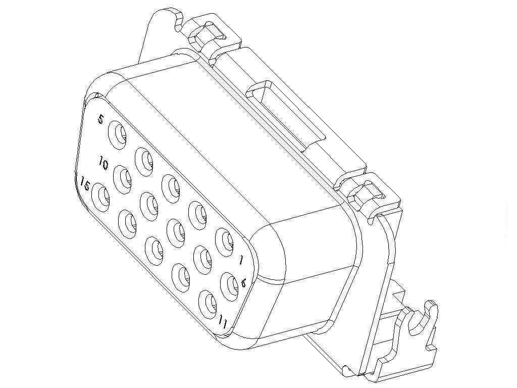 SLIM 15F/RVS SINK 3U"C/H:-2.2mm