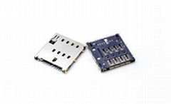 MICRO SIM Card Socket 1.56 mm 8Pin Switch