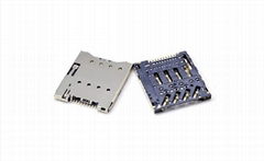 Micro SIM Card Socket H1.28, 8Pin