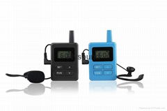 UHF tour guide system 2pc (Transmitter+Receiver)